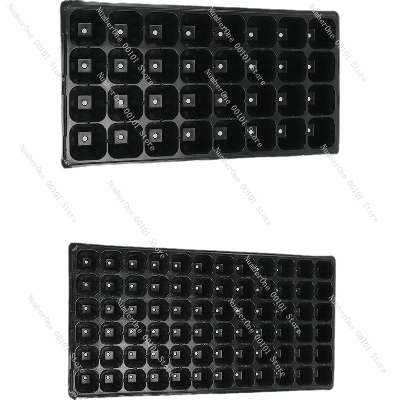 Seed Starter Trays - Seedling Tray PVC Plant Nursery Tray