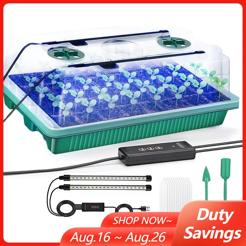 Seed Starter Trays - Seed Starter Trays Kit with 2