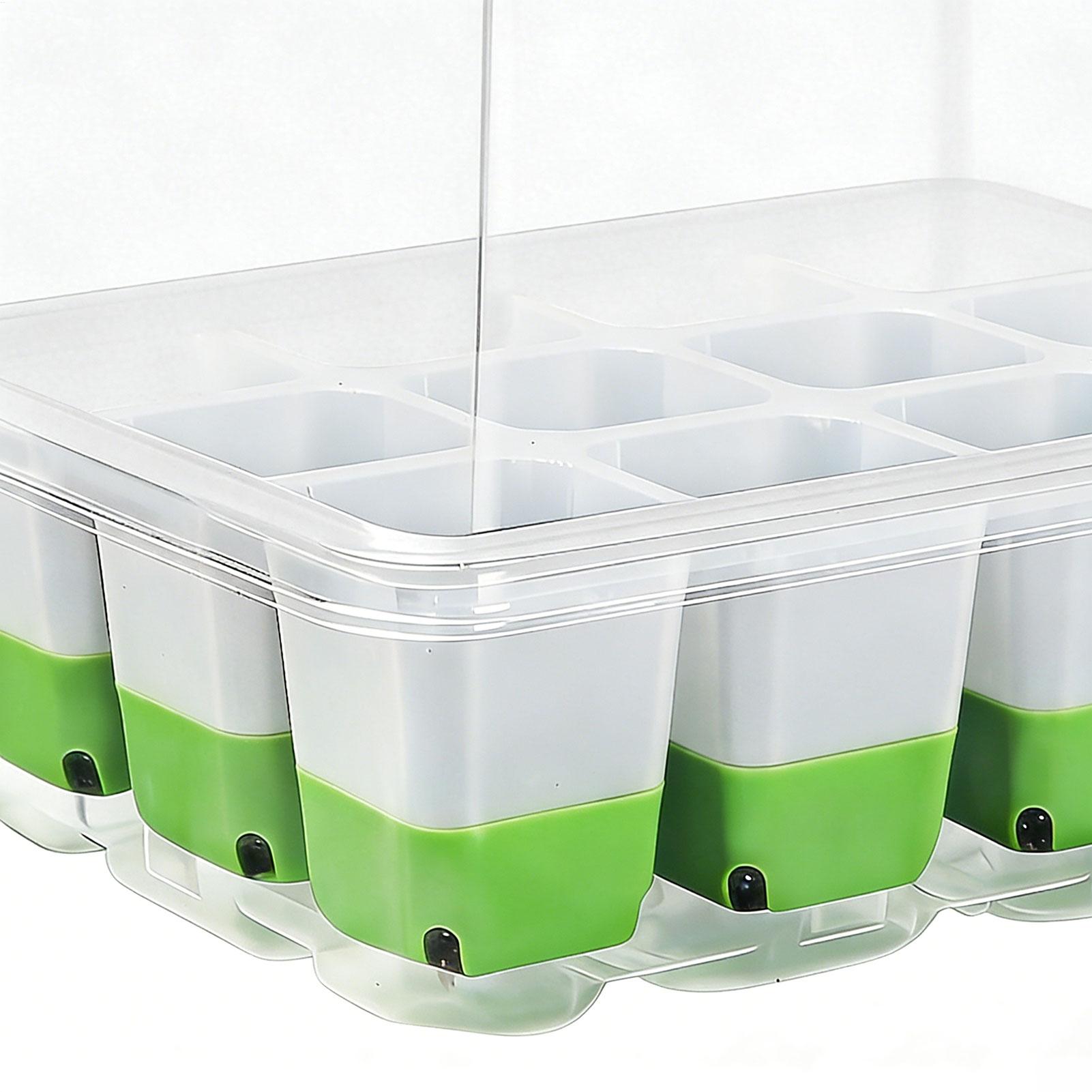 Silicone 12 hole seedling pot  - đánh giá và giá Seed Starter Trays