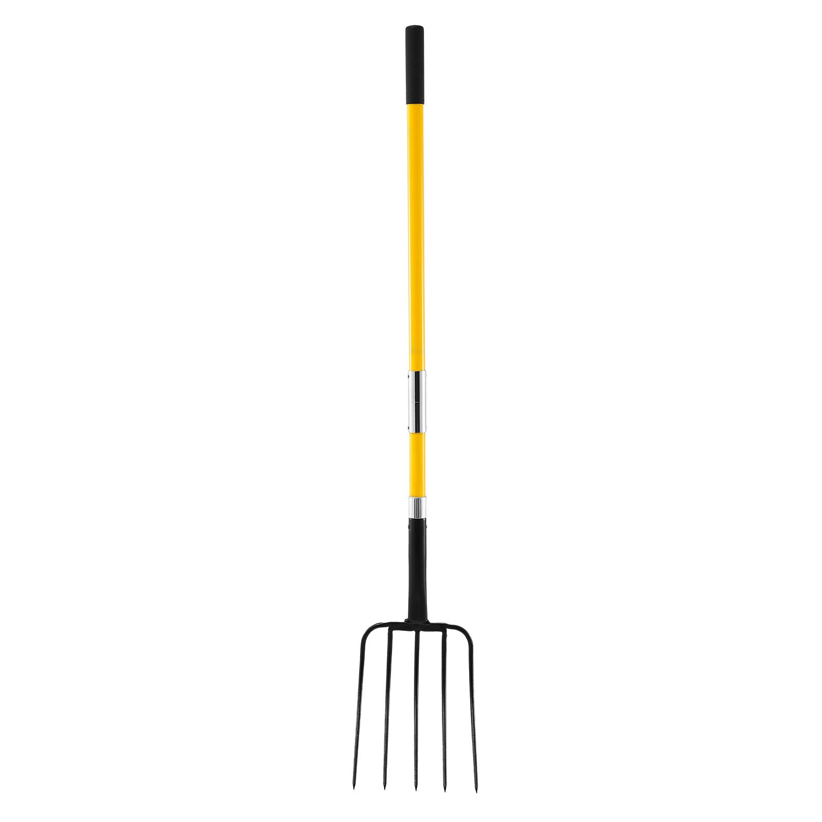 Garden Fork, 5-Tine Gardening  - đánh giá và giá Spade Digging Fork