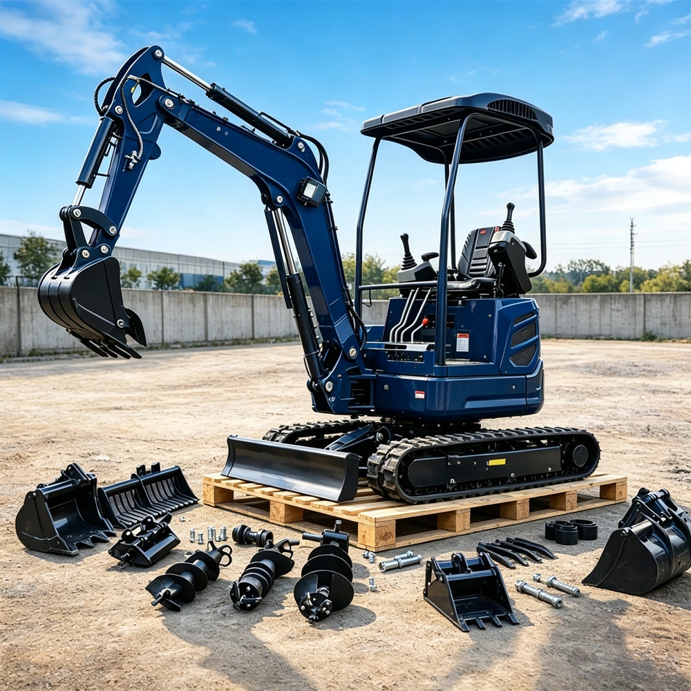 New Arrival Mini Excavator 0.8 - đánh giá và giá Gardening Tools For Sale