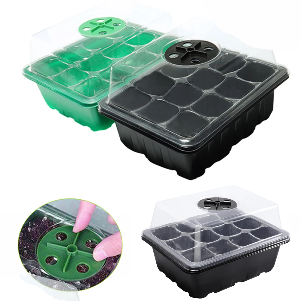 12 Holes Seed Starter Tray wit - đánh giá và giá Seed Starter Trays