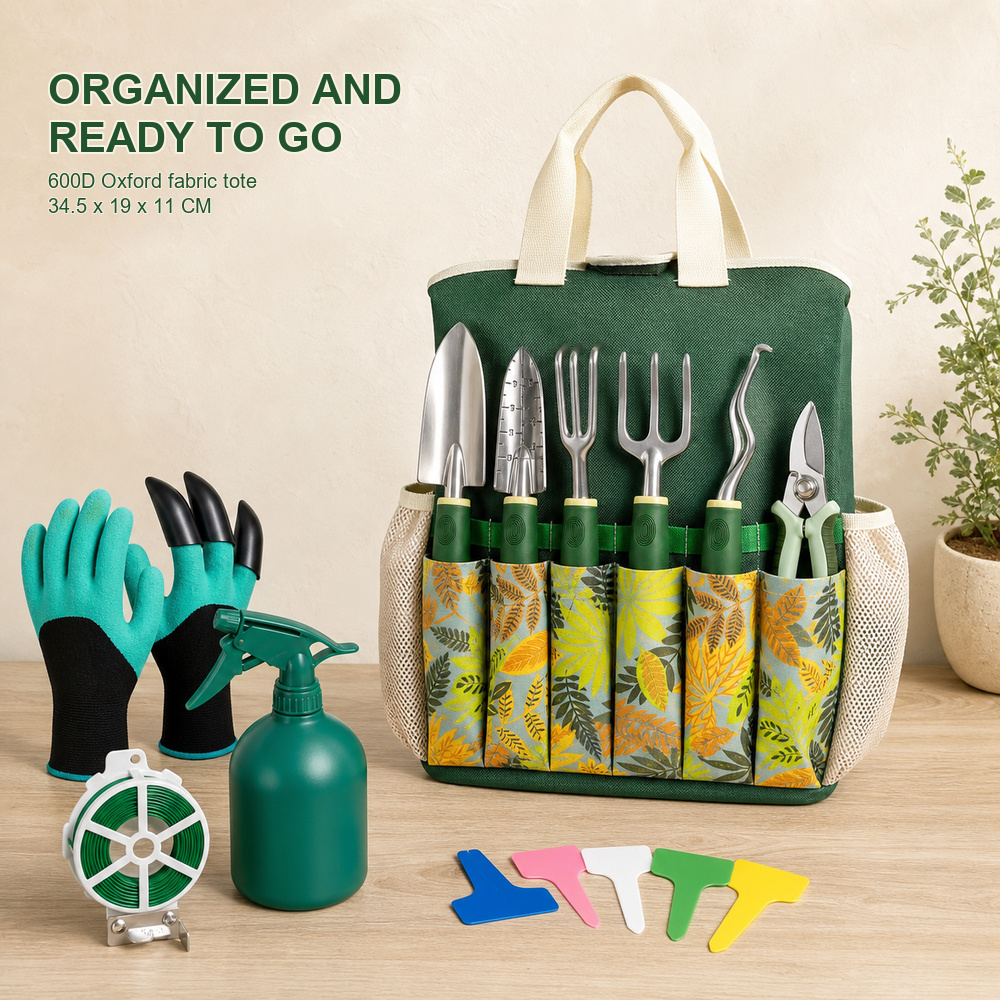 16 Piece Garden Tool Set Alumi - đánh giá và giá Gardening Tools Gifts