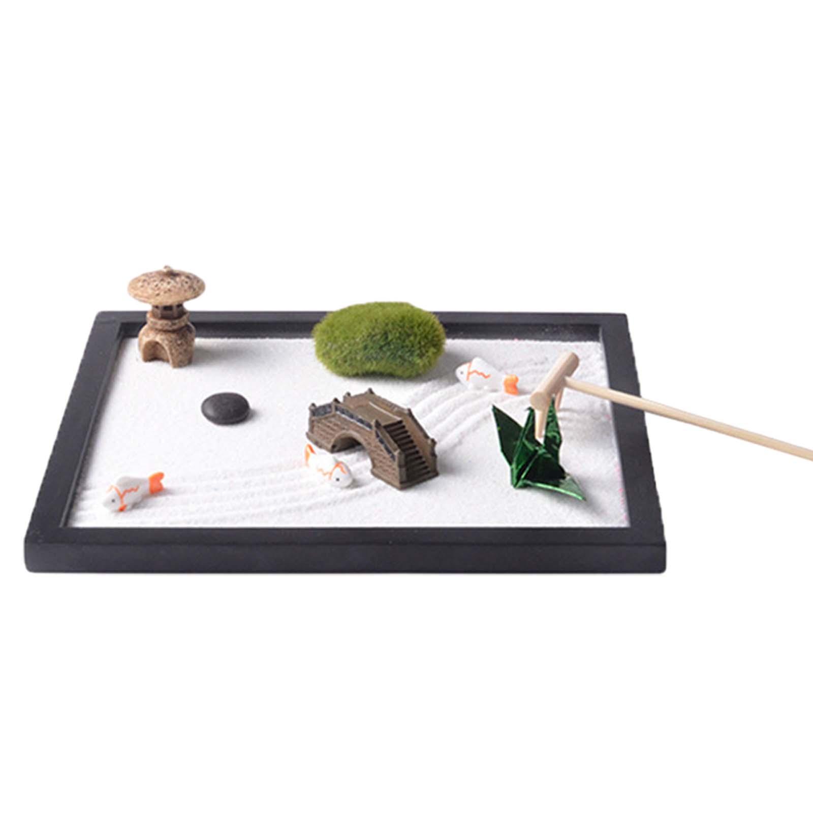 Zen Garden Sand Tray for Desk  - đánh giá và giá Gardening Tools Gifts