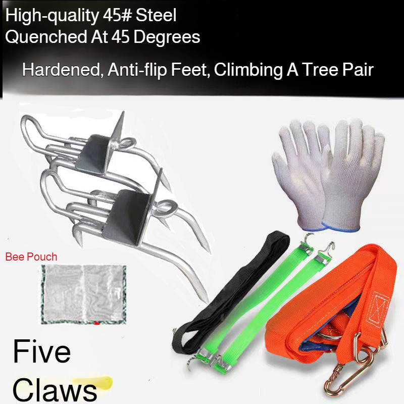 Tree Climbing Spikes Five-Claw - đánh giá và giá Gardening Tools Gifts