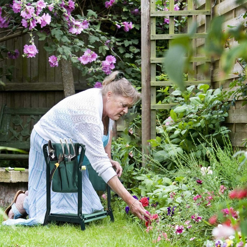 Garden Kneeler Folding Garden  - đánh giá và giá Garden Kneeling Pad