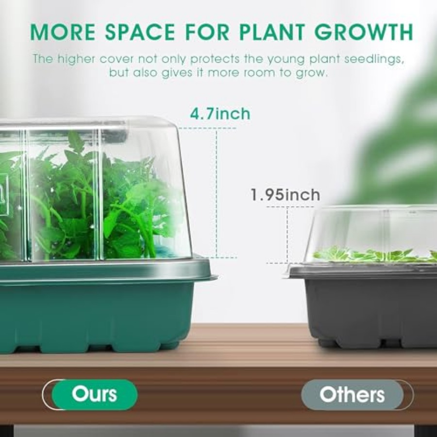 Seed Starter Tray with Grow Li - đánh giá và giá Seed Starter Trays