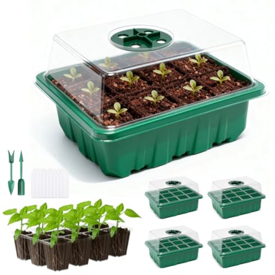 5 Packs Seed Starter Tray with - đánh giá và giá Seed Starter Trays